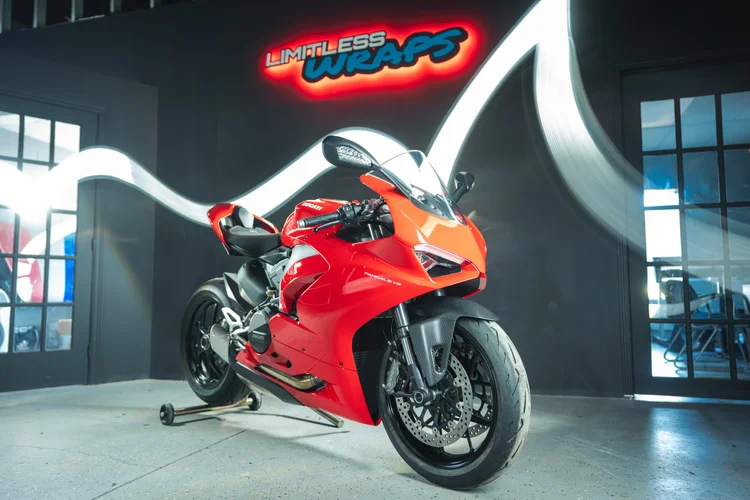 PPF installation on front end